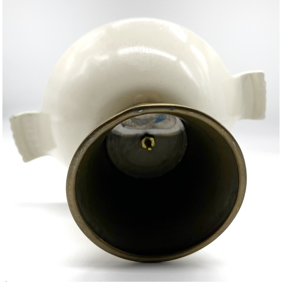 MCM Royal Haeger mid century modern speckelt Candlestick Holder Brass Retro - Picture 5 of 5